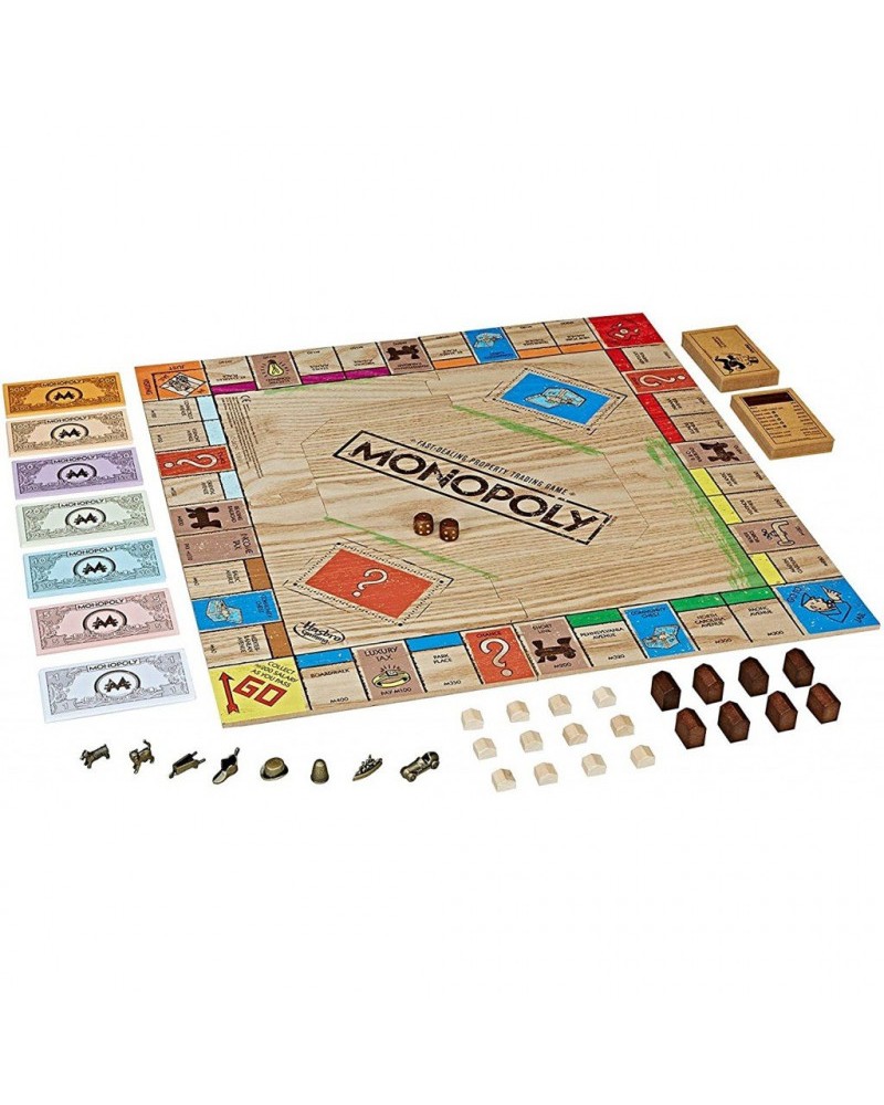 Monopoly version bois Pour 2 et plus  – Serpent à Lunettes