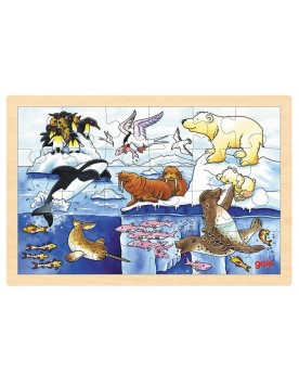 Puzzle 24 pièces Animaux polaires Puzzles  – Serpent à Lunettes