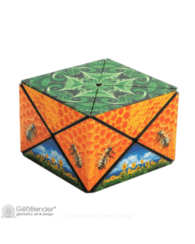 Cube Geobender "Bees" Solitaires et casse-têtes  – Serpent à Lunettes