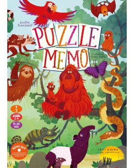 Puzzle mémo Pour 2 et plus  – Serpent à Lunettes