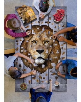 Puzzle 568 pièces Lion Puzzles et casses-têtes  – Serpent à Lunettes
