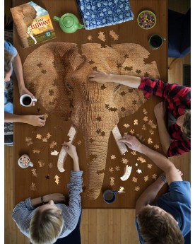 Puzzle 640 pièces Elephant Puzzles et casses-têtes  – Serpent à Lunettes