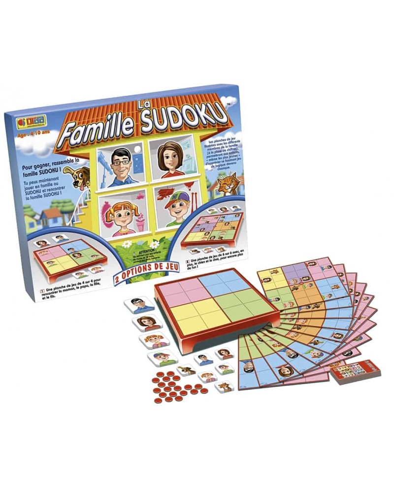 Sudoku "La famille" Pour 2 et plus  – Serpent à Lunettes