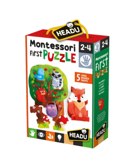 Mon premier puzzle Montessori: La forêt Puzzles  – Serpent à Lunettes