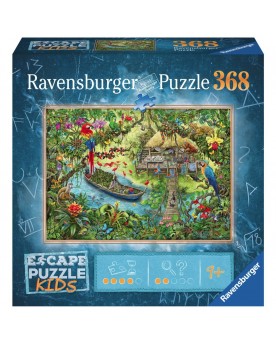 Escape puzzle Kids 368 pièces Safari Puzzles  – Serpent à Lunettes