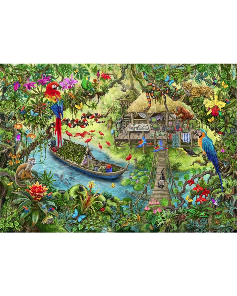 Puzzle Enfant, 128 Pièces Puzzle Animaux Enfant, Jouet Puzzles