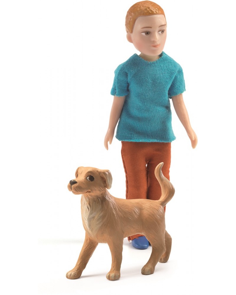 Xavier et son chien Maisons de poupée  – Serpent à Lunettes