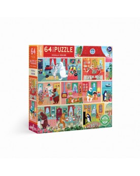 Puzzle 64 pièces La maison des koalas Puzzles  – Serpent à Lunettes