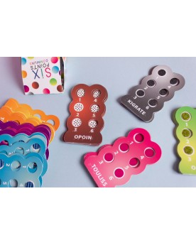 Jeu de 7 familles en braille "6 points communs" Eveil et Développement sensoriel  – Serpent à Lunettes