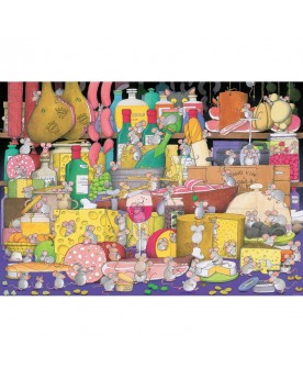 Puzzle 1000 pièces Parapluies – Serpent à Lunettes