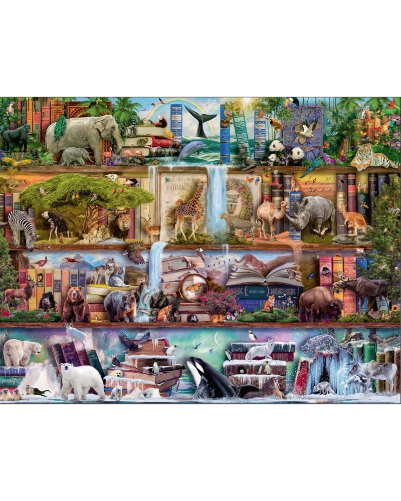 Puzzle 5000 pièces Paysage enchanteur aux oiseaux – Serpent à Lunettes