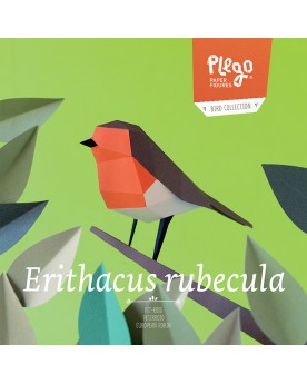 Origami Rouge-gorge Erithacus rubecula