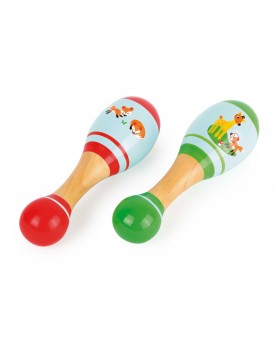 Maracas "Petit renard" Instruments de musique  – Serpent à Lunettes