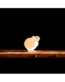 Set d'animaux nocturnes en bois