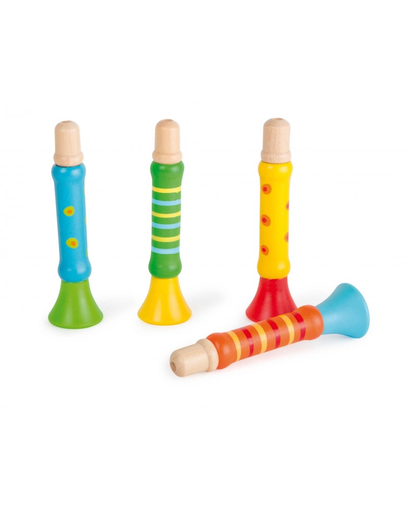 Trompettes colorées Instruments de musique  – Serpent à Lunettes