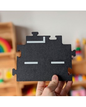 Circuit routier modulaire 17 pièces