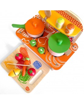 Cuisine en bois 19 pièces