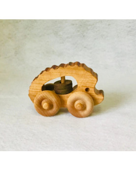 Lot de 4 hochets en bois