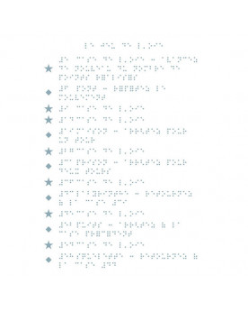Jeu de l'oie magnétique, tactile et braille