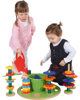 Jeu à empiler "Le jardin"
