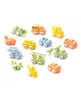 Baril 20 véhicules 7 cm écologiques – Serpent à Lunettes