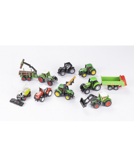 Accessoires Ferme SIKU Pour Tracteur Farmer - Année 1960 - En Métal - Véhicules Agricoles Vintage