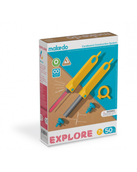 Makedo kit Explore 50 pièces