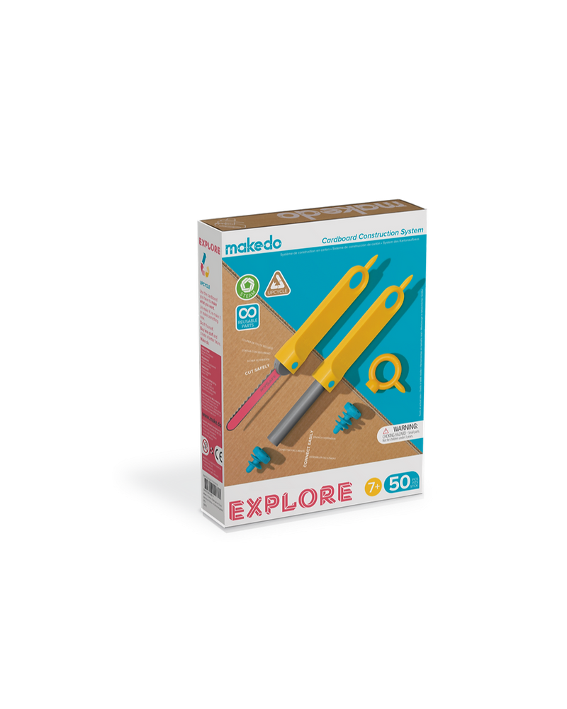 Makedo kit Explore 50 pièces Makedo kit Explore 50 pièces