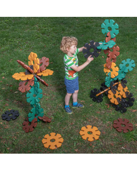 Polydron géant 36 pièces – Serpent à Lunettes