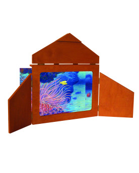 Butaï en bois 3 volets