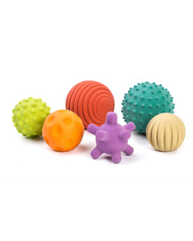 Set de 6 balles sensorielles