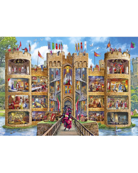 Puzzle 1000 pièces Parapluies – Serpent à Lunettes