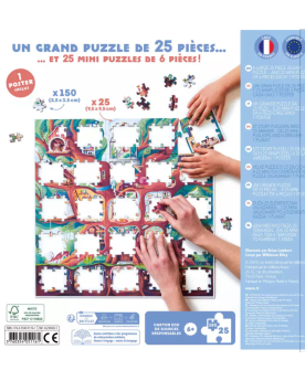 Puzzle collaboratif 6 / 150 pièces