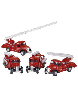 Lot de 2 camions de pompiers "classique"