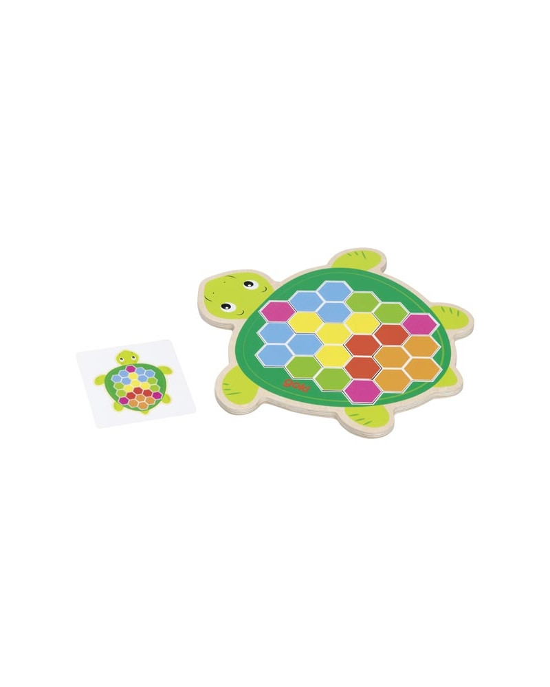 Puzzle tortue Rosy Puzzle tortue Rosy