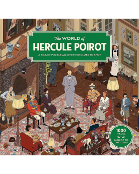 Puzzle 1000 pièces Le monde d'Hercule Poirot