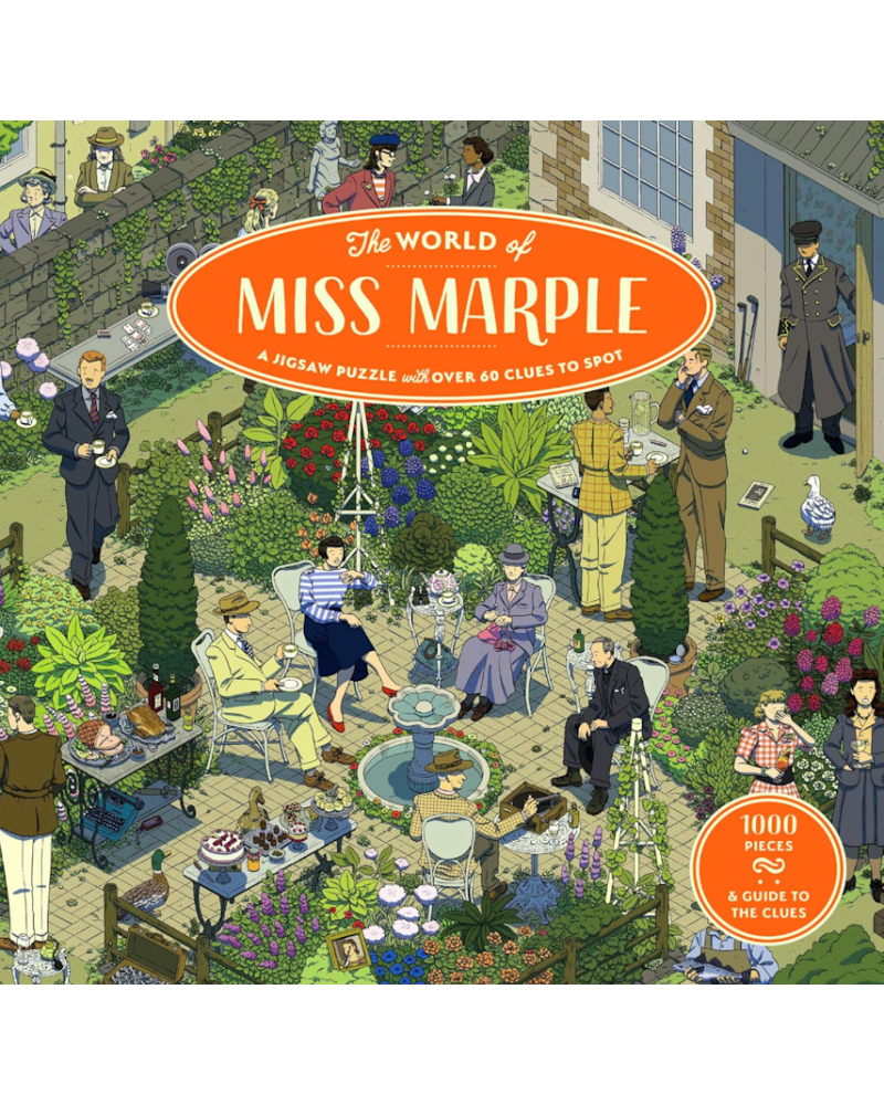 Puzzle 1000 pièces Le monde de Miss Marple Puzzle 1000 pièces Le monde de Miss Marple