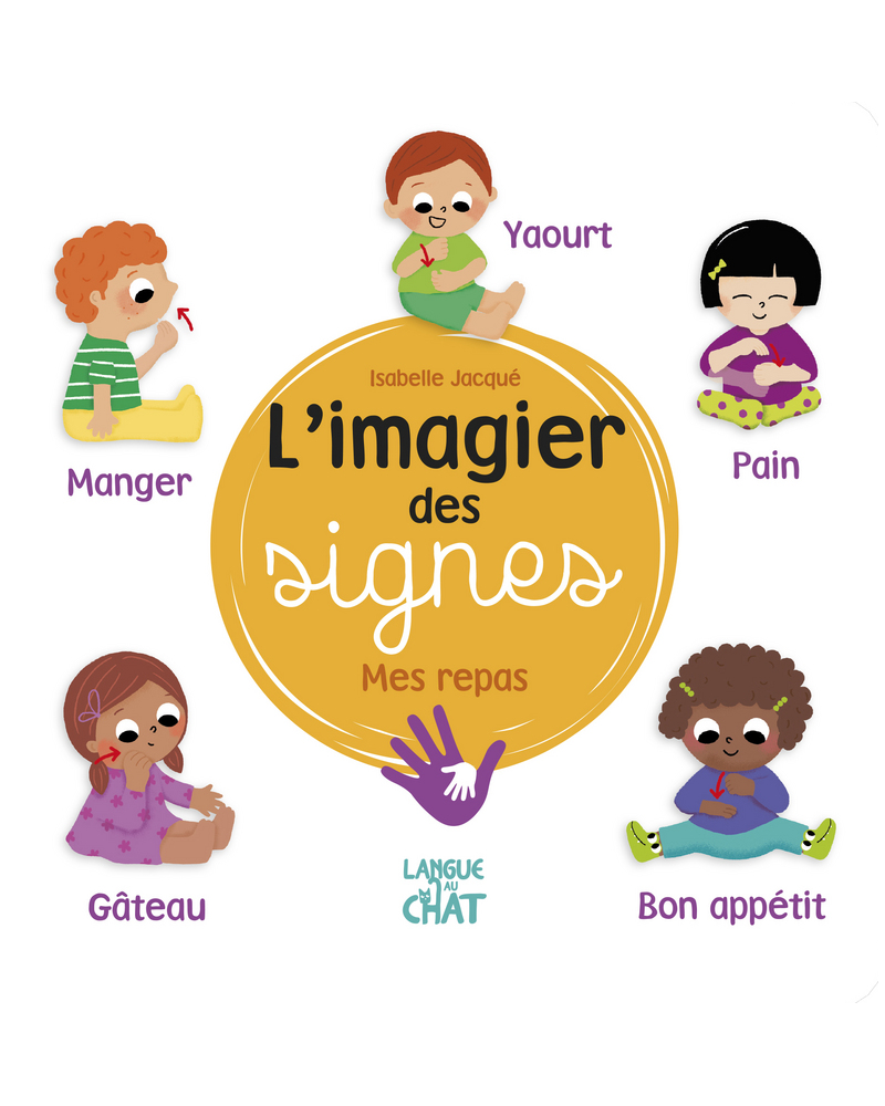 L'imagier des signes - Mes repas L'imagier des signes - Mes repas