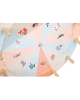 Roue de la fortune "Compagnons du jardin"