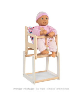 Chaise haute pour poupée