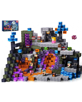 150 blocs de construction aimantés "Le sauvetage de la Princesse" 2 cm