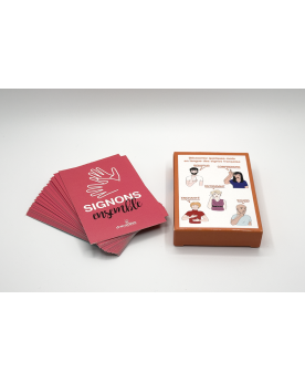 Jeu de cartes : Signons ensemble “Accueil de public sourd”