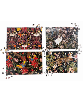 Puzzle 1000 pièces Parapluies – Serpent à Lunettes