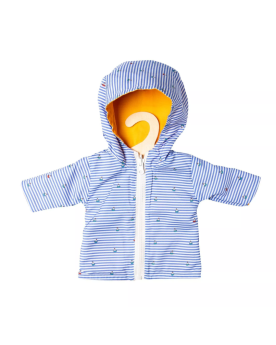 Anorak de poupée réversible "Maritim" 35-45 cm