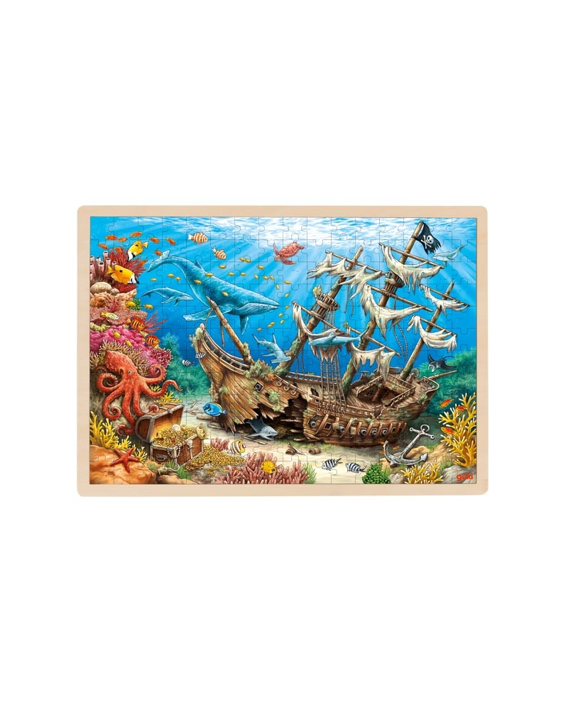 Puzzle 192 pièces "Conte de fées" – Serpent à Lunettes Puzzle 192 pièces "Conte de fées" – Serpent à Lunettes