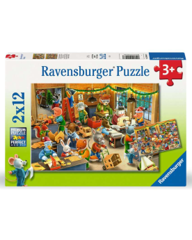 Puzzle 12 pièces La ferme – Serpent à Lunettes