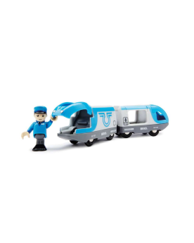 Train de voyageurs à piles