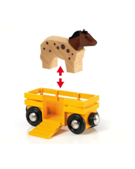 Train des animaux de la ferme