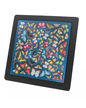 Puzzle double face 165 pièces "Papillons"