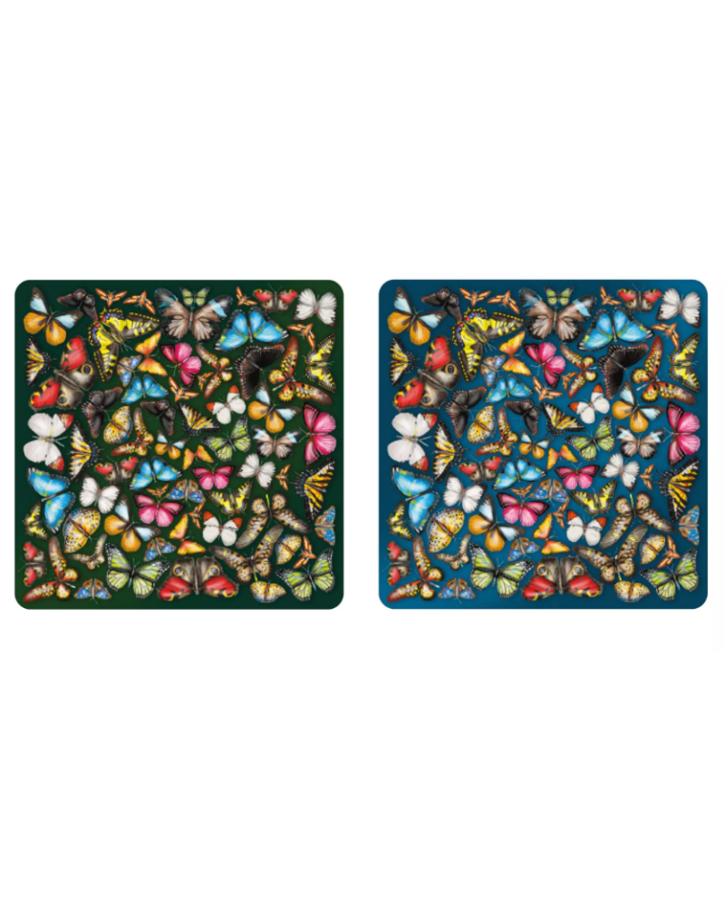 Puzzle double face 165 pièces "Papillons" Puzzle double face 165 pièces "Papillons"